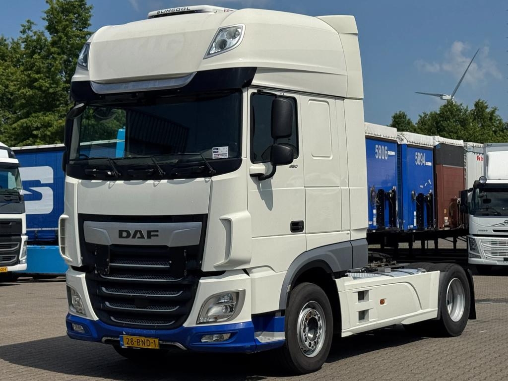 DAF XF 480 SSC Intarder 2 Tank Full Spoiler Smart Tach