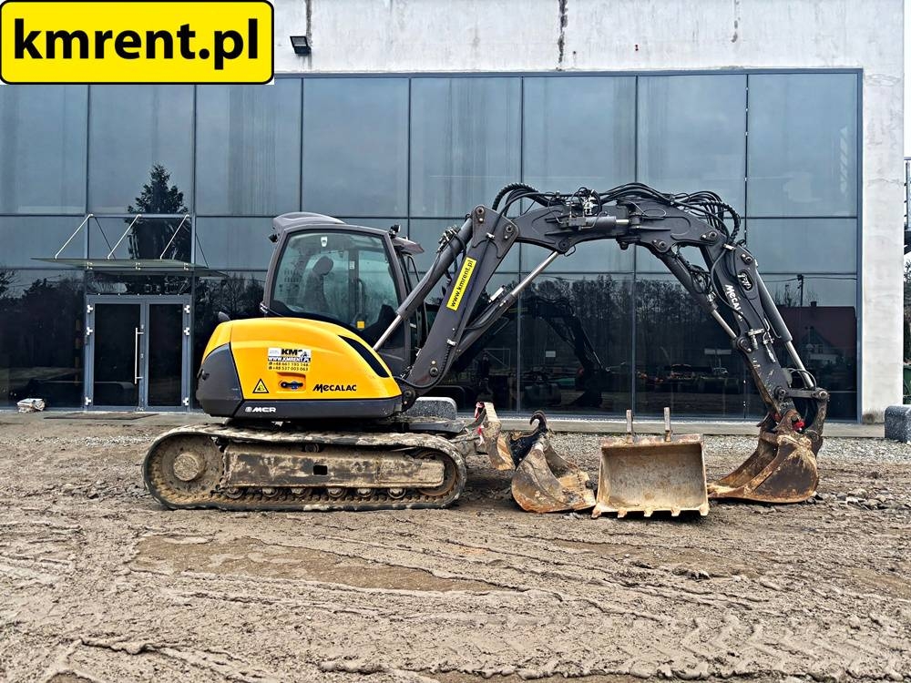 Mecalac 8 MCR MINI-KOPARKA 2018R. | 6 MCR JCB 8055 8080 KU