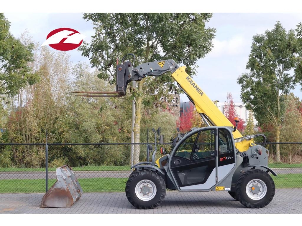 Chariot télescopique Kramer 2706 FORKS + BUCKET | GOOD CONDITION — occasion 2017, 4 851 h