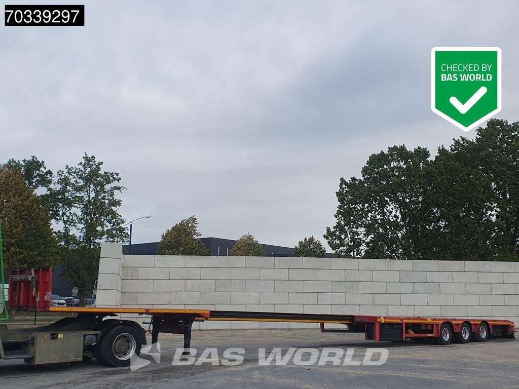 Semi-remorque plateau Faymonville F-S43-1BGA 3 axles Extendable Steering Axle SAF MO — occasion 2017
