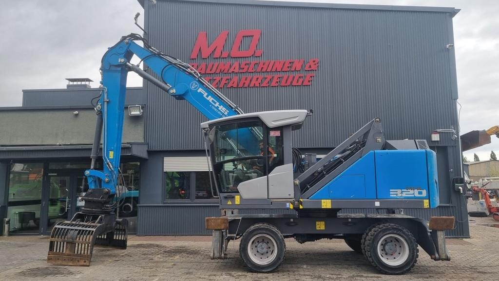 Pelle de manutention Fuchs Terex MHL 320 T4F / ZSA / AC — occasion 2018, 9 578 h