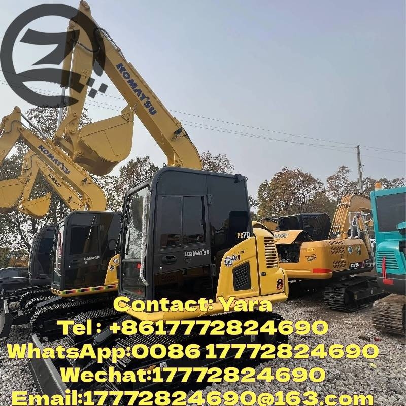 Pelle sur chenilles Komatsu PC 70 — occasion 2023, 900 h