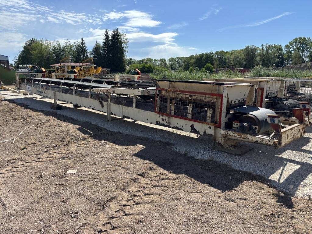 Sodramec Convoyeur à bande sur roues 0,65x12m