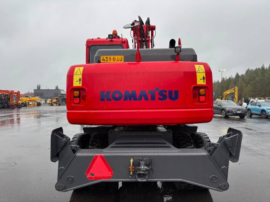 Komatsu PW 140-7 / Pyörittäjä, Rasvari, Uudet renkaat! kuva 7