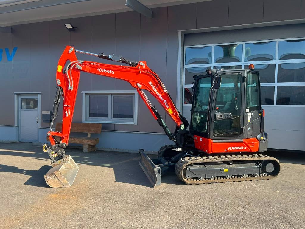 Mini-pelle Kubota KX 060-5 — occasion 2025, 160 h