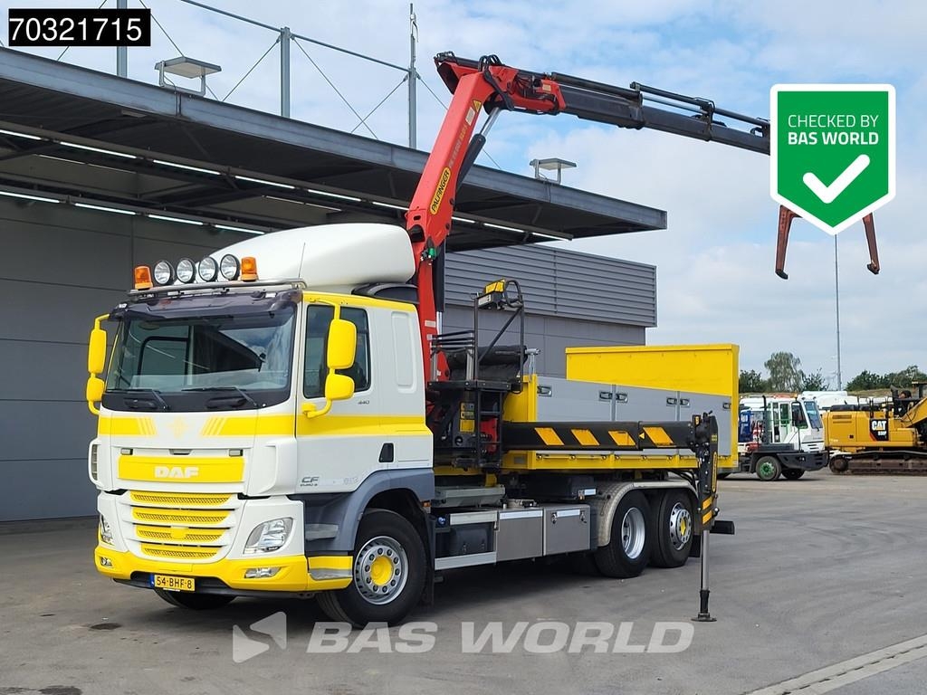 DAF CF 440 CF 6X2 Palfinger PK19.001 SLD Hook Crane Co