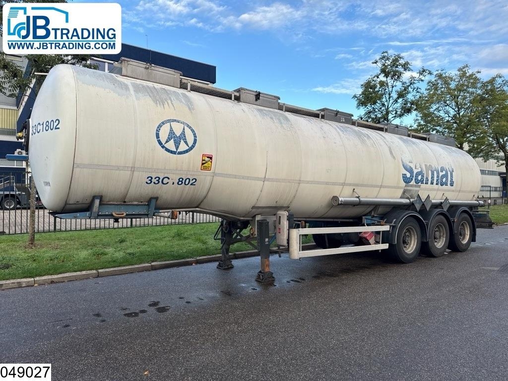 Semi-remorque citerne Magyar Chemie Magyar 34.000 L, 1 Comp, ADR — occasion 1998