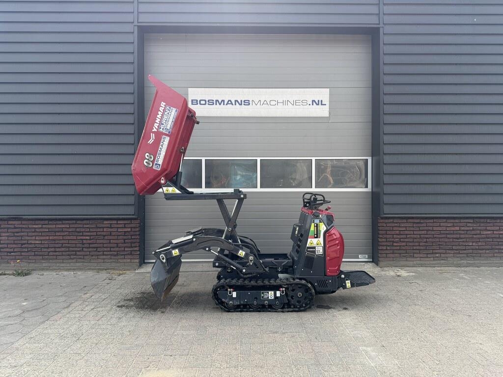 Yanmar C08 hi-tip plus rupsdumper zelfladend BJ 24
