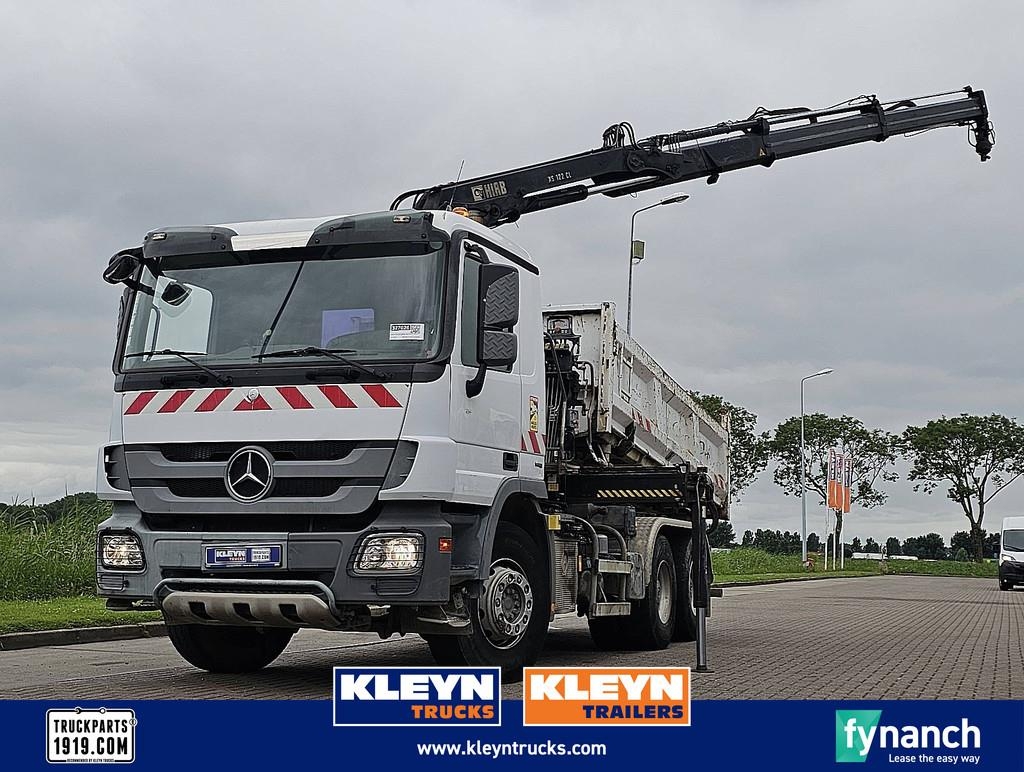 Mercedes-Benz ACTROS 2632 MP3 6X4 HIAB 122B-2