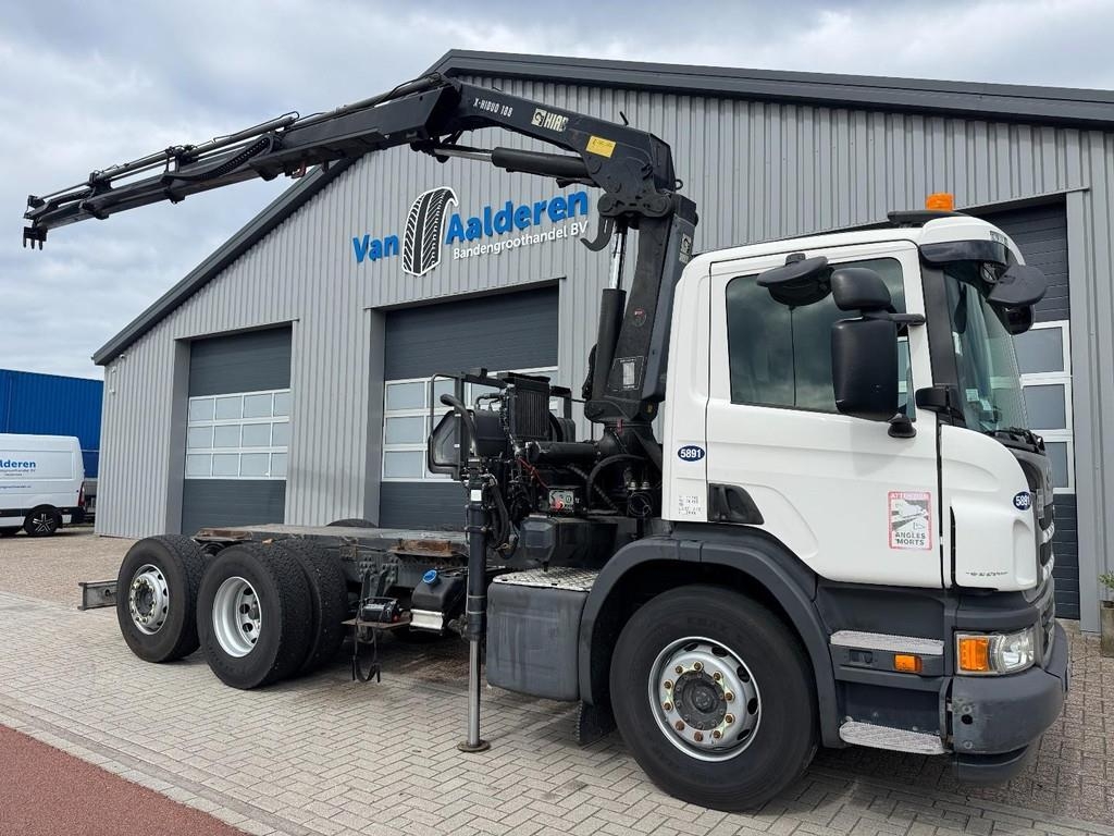 Scania P360 6x2, HIAB 188 E-3, Chassis / Fahrgestell