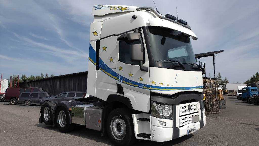 Renault T460 6x2 veturi täysilma,10 pyörä