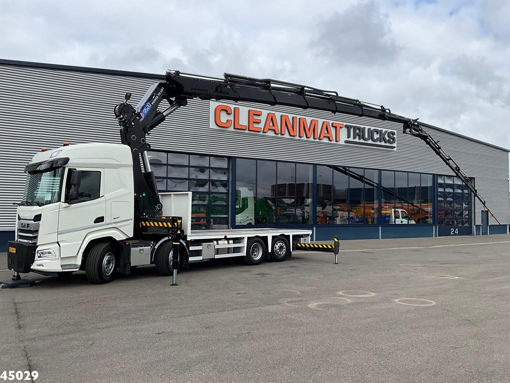 DAF FAX XF 530 Euro 6 HMF 95 Tonmeter laadkraan + Fly-