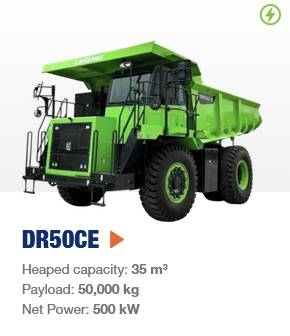 Tombereau rigide LiuGong DR 50 CE vollelektrisch 38.500 kg — occasion 2026