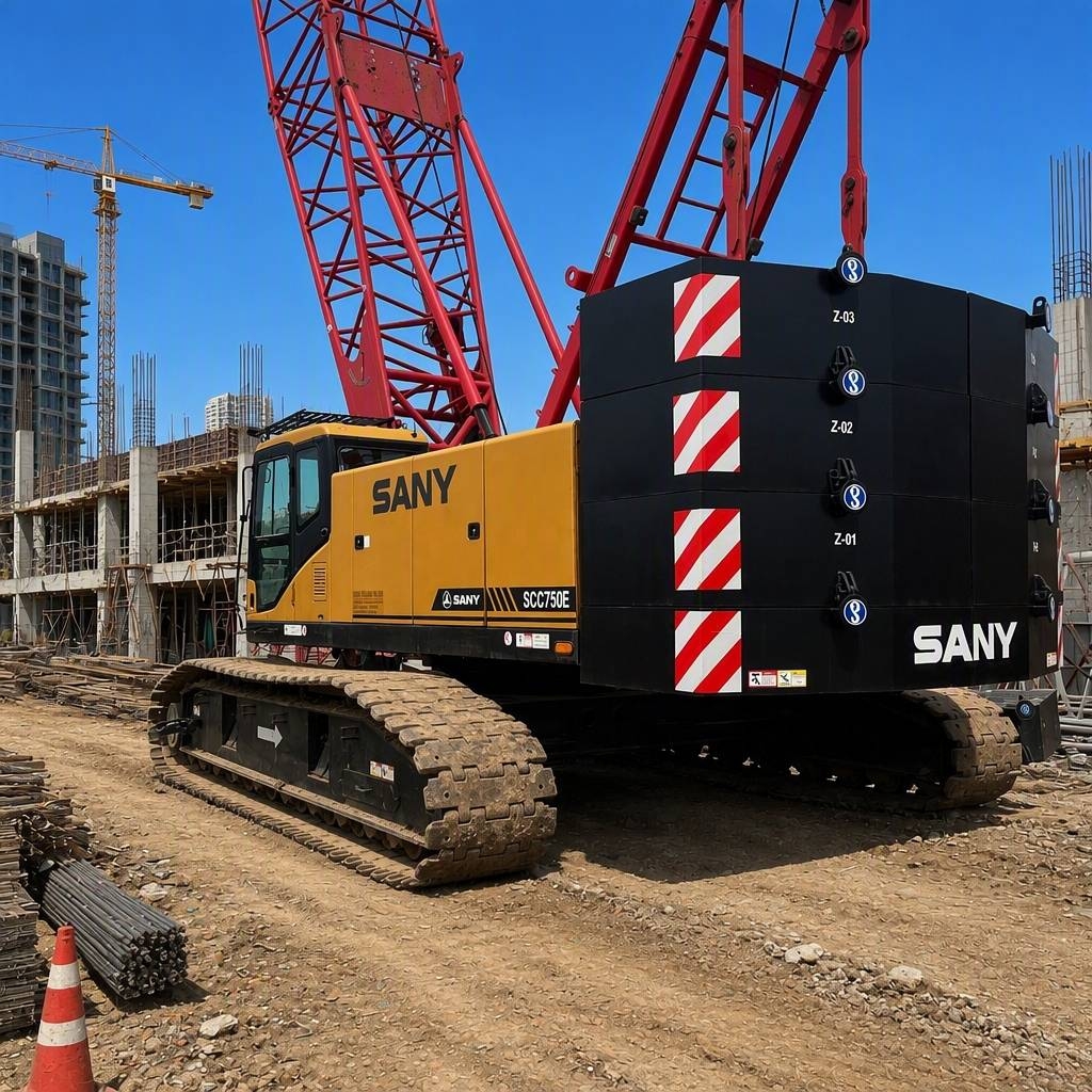 Grue sur chenilles Sany SCC 750 E — occasion 2021
