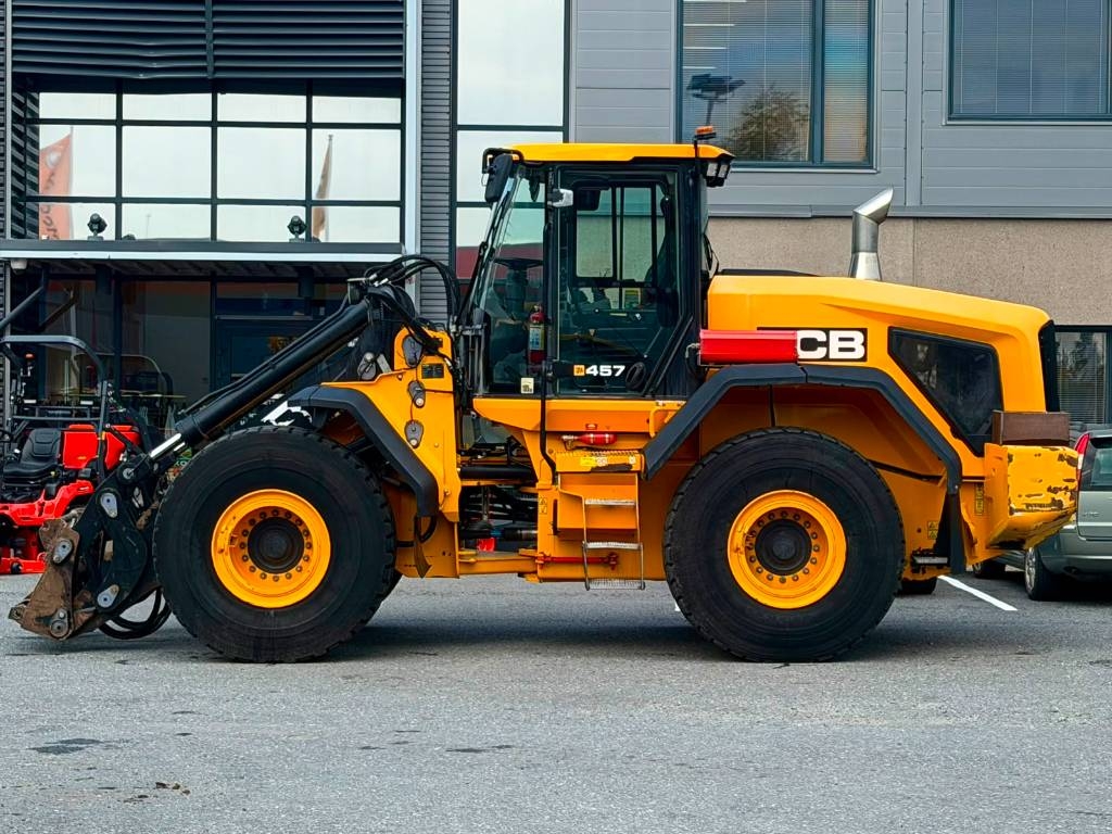 Chargeuse sur pneus JCB 457 / Lisähydr. / Sammutusjärjestelmä / Rasvari — occasion 2018, 17 500 h