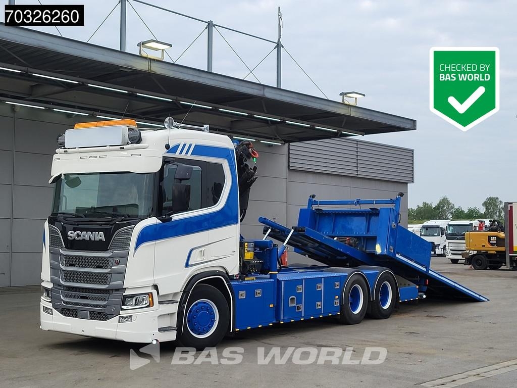 Scania R580 R 6X2 Abschleppwagen Palfinger PK33002 EH Cra