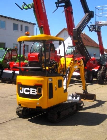 Mini-pelle JCB 16C-1 T3 ** 2x Löffel ** — occasion 2022, 764 h