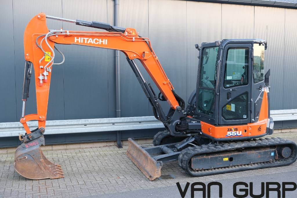 Mini-pelle Hitachi ZX 55 U-6 CLR | 2022 | 905h | A/C — occasion 2022, 905 h