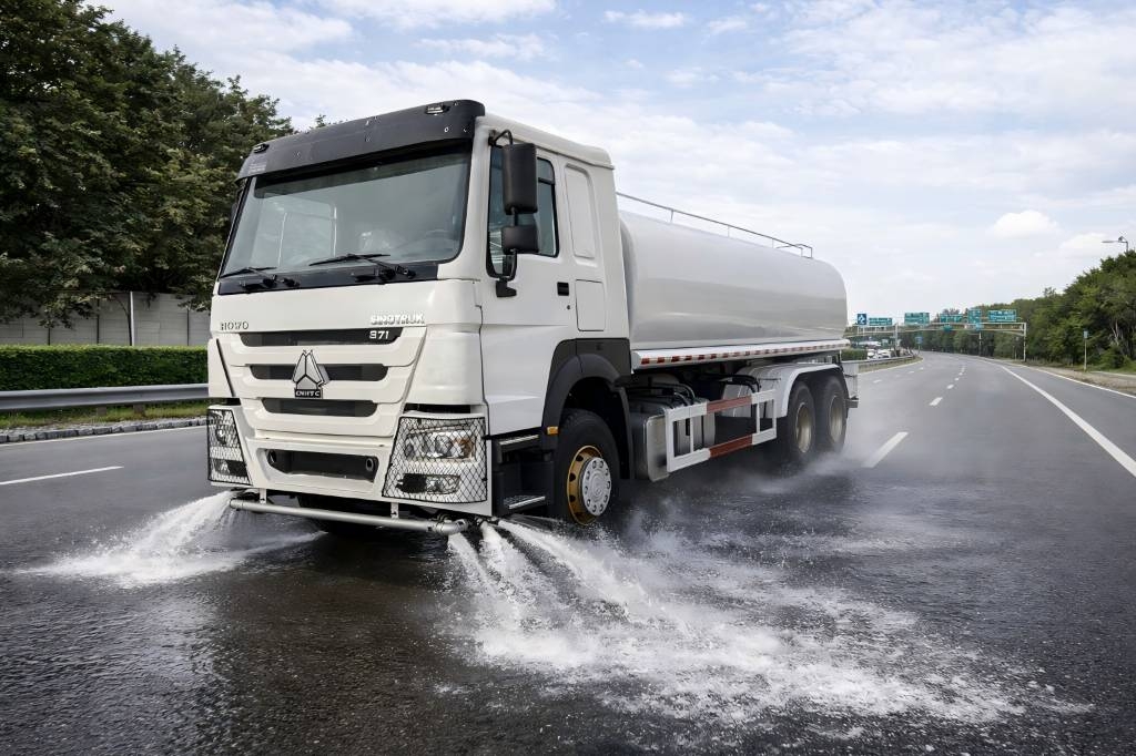 Camion citerne Howo 371 6x4 water tank — occasion 2023