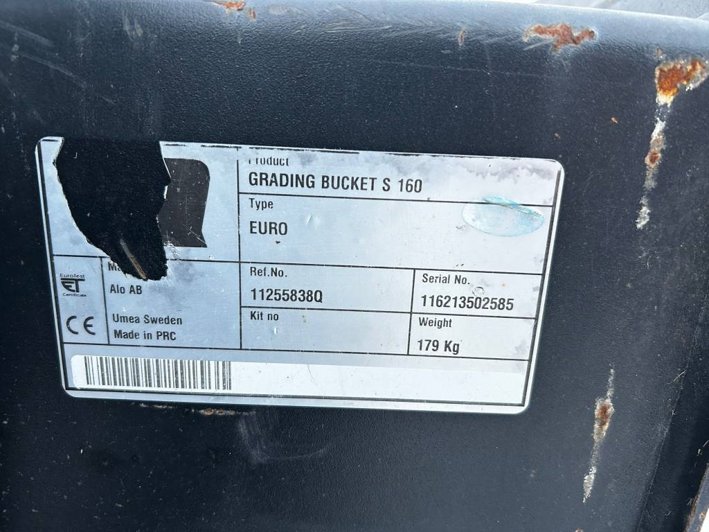 JCB 403 Plus / Utjämningsskopa, Värmare, lite använd! kuva 11