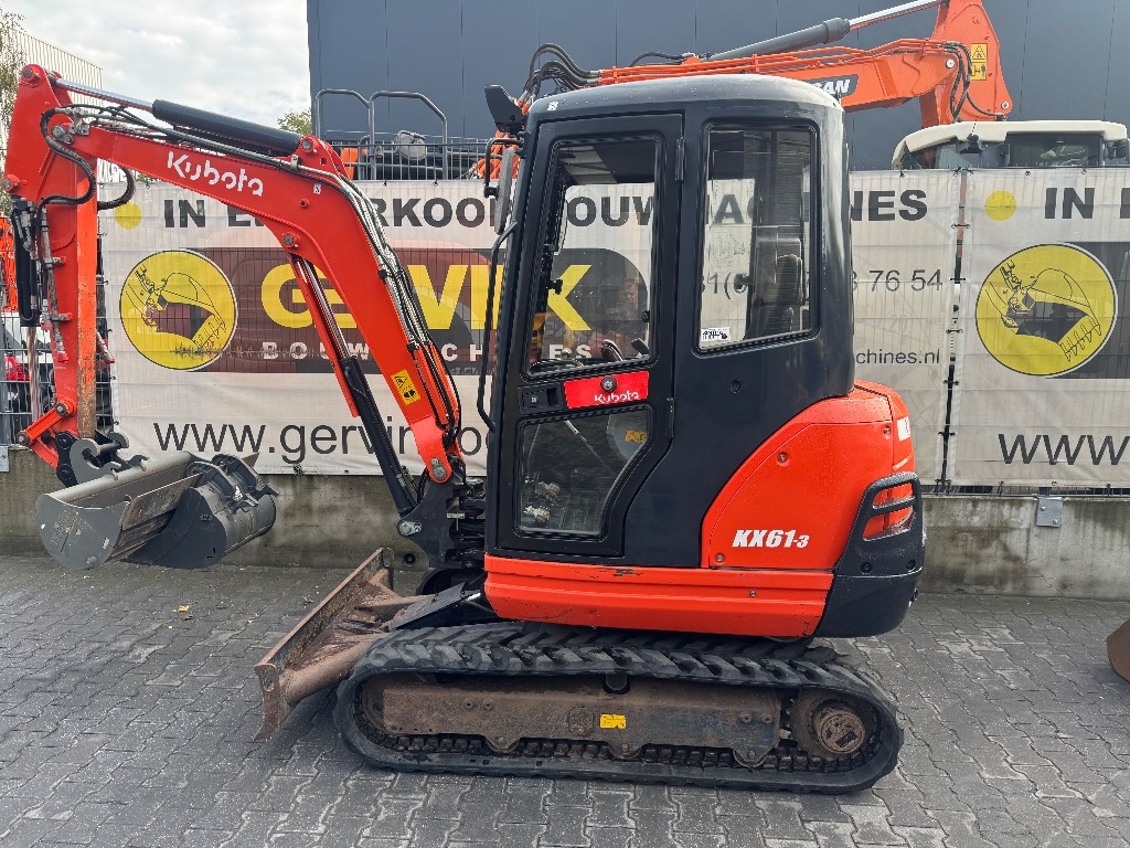Mini-pelle Kubota KX 61-3 — occasion 2016, 4 584 h