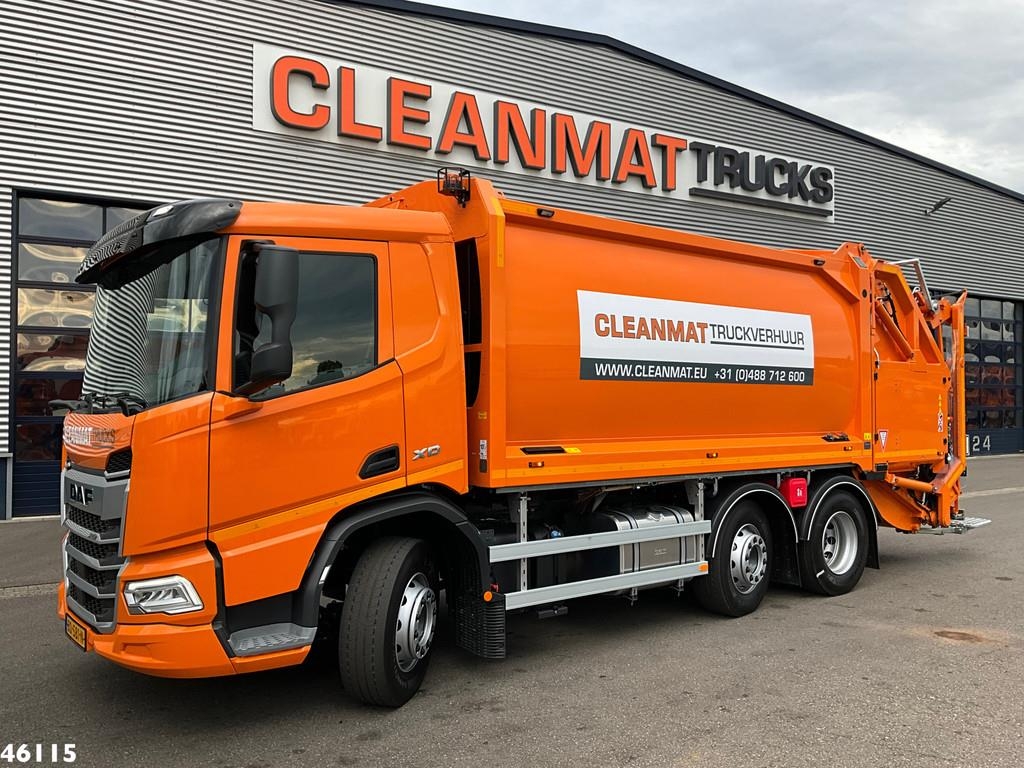 DAF FAG XD 340 Euro 6 Geesink 20m³ Welvaarts weighing