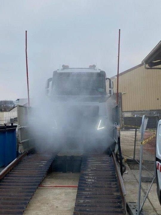 SprayStream Hjulvask til lastbiler - mobil