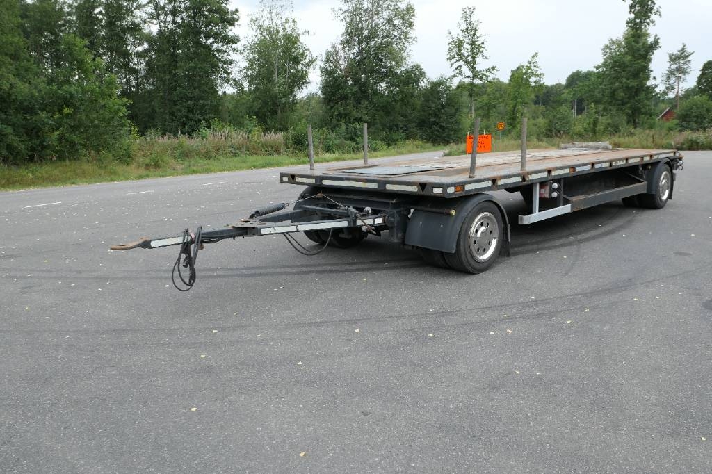 Remorque surbaissée VM 2axl Kombi Maskinvagn-Lastväxlare 1/1-Rlffo-200-S — occasion 2016
