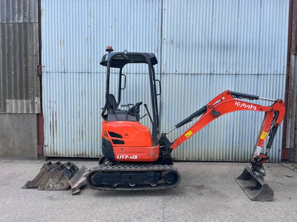 Mini-pelle Kubota U 17 — occasion 2019, 2 600 h