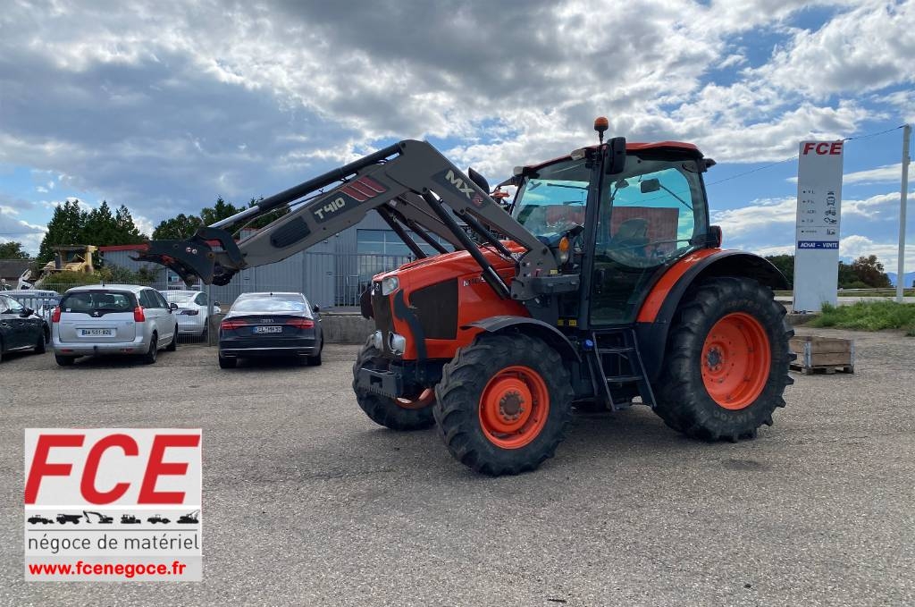 Kubota M105 GX-III + MX T410 endommagé