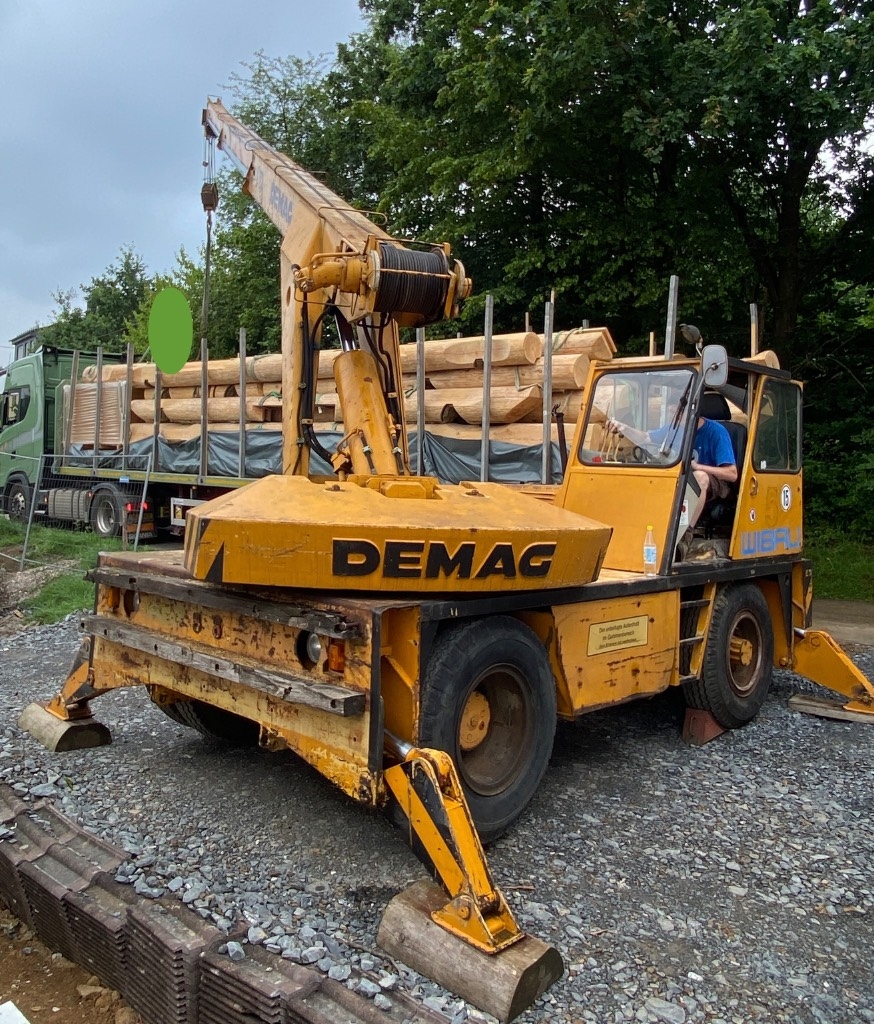 Grue mobile Demag V 72 — occasion 1981, 11 125 h