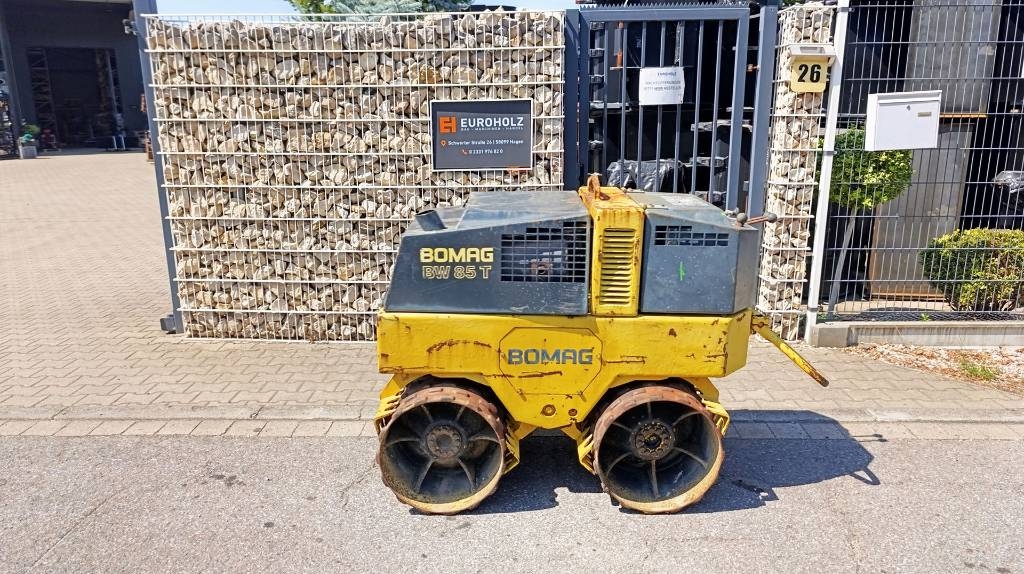 Rouleau tandem Bomag BW 85 T Vibrationswalze, Grabenwalze Deutz-Motor — occasion 1998, 1 179 h