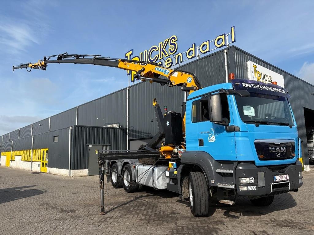 MAN TGS 33,360 + EFFER 210/4S 4 X EXT. + JIB 2 S 2 X E