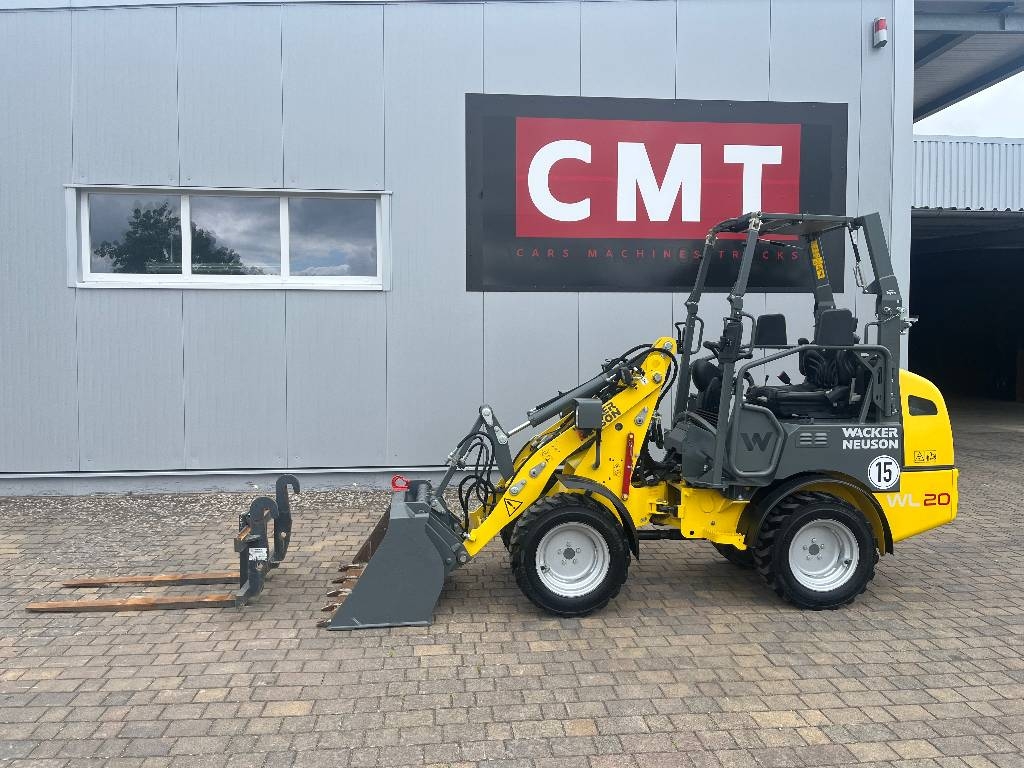 Chargeuse sur pneus Wacker Neuson WL 20e Elektro*NEUE große Batterie*2022*379h — occasion 2022, 379 h
