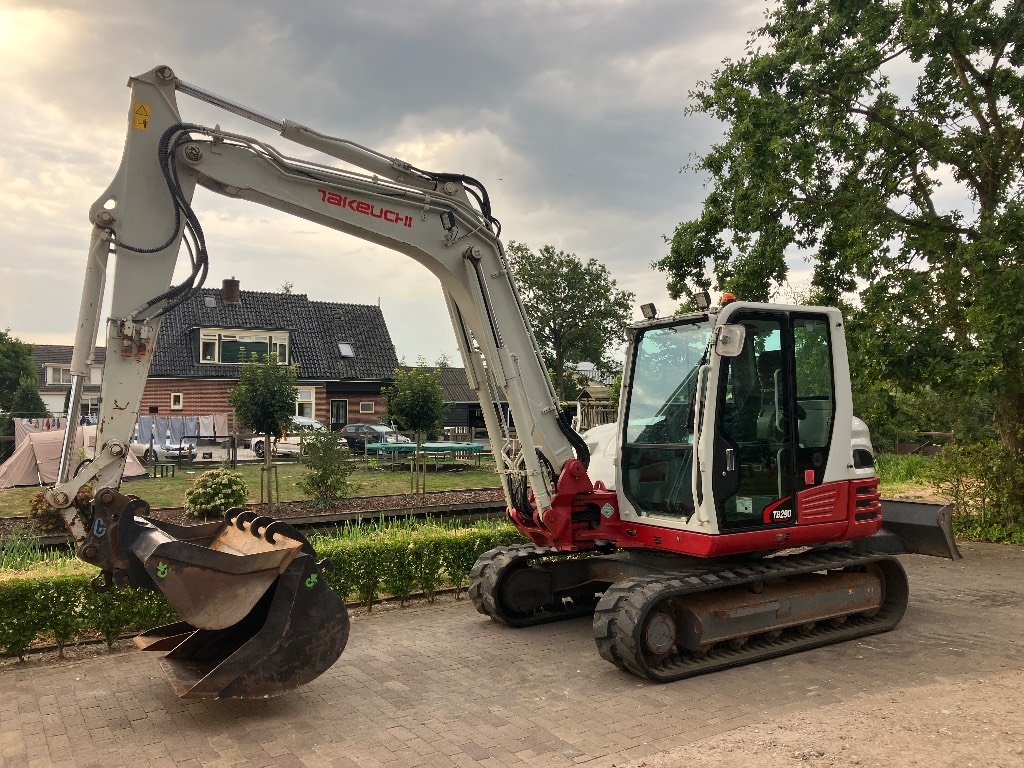 Takeuchi TB 290 midigraver | 5080 u | 3 bakken | 2017