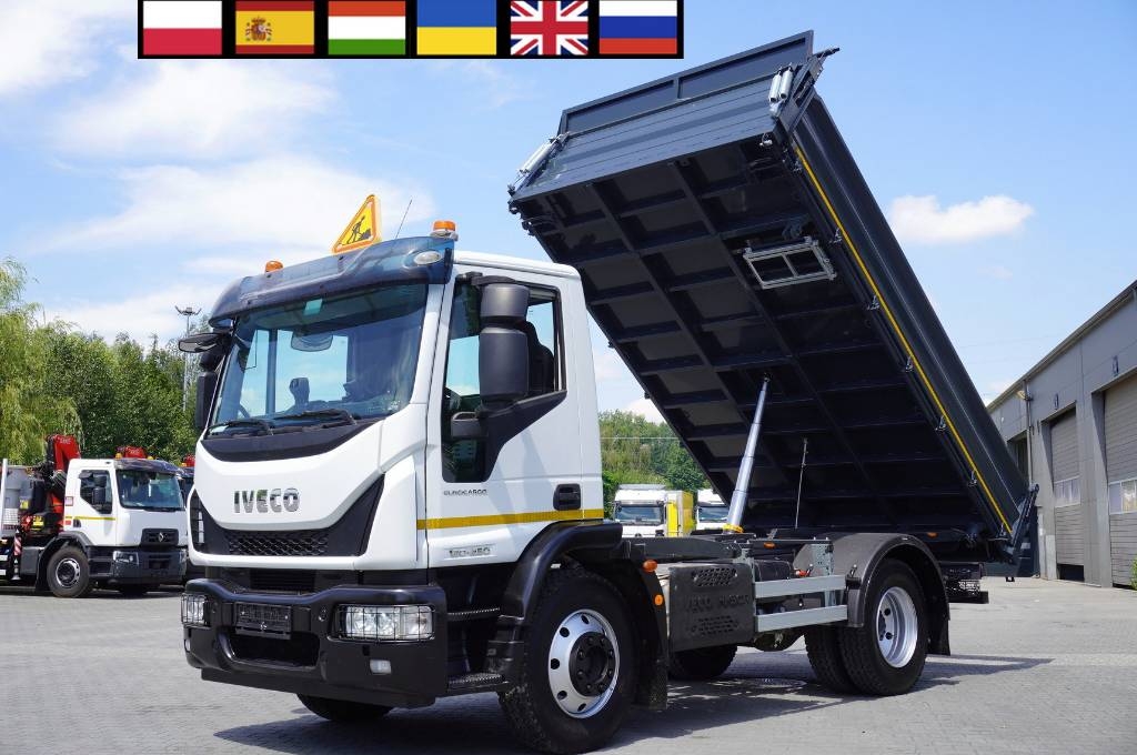 Iveco Eurocargo 120-250 4x2/ 90 tho.km/ NEW 3-way tipper
