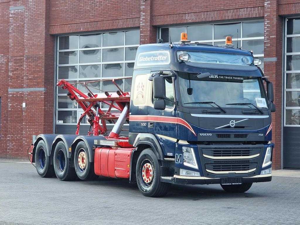 Camion ampliroll Volvo FM 13.500 Globetrotter 8x4*4 - Cable system / 3 si — occasion 2016
