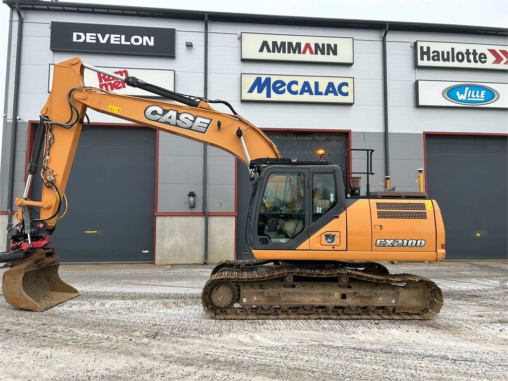 Pelle sur chenilles Case CX210D — occasion 2016, 11 200 h