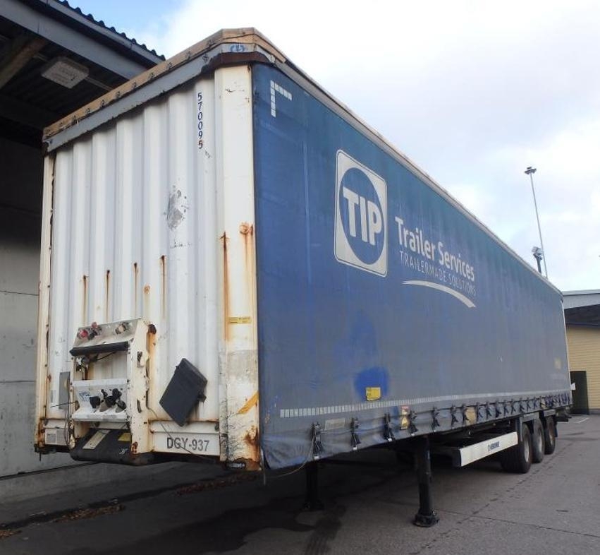 Krone Trailer Curtainsider Lifting + Sliding Roof Mega