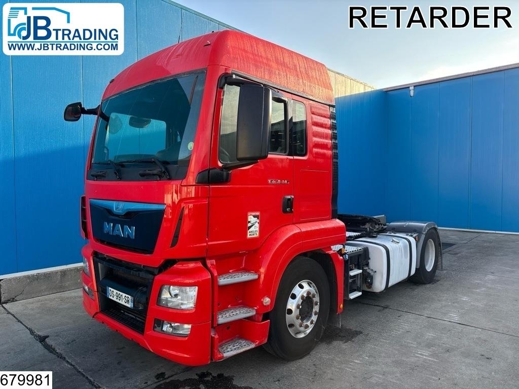 Tracteur routier MAN TGS 18 440 EURO 6, Retarder, PTO — occasion 2015