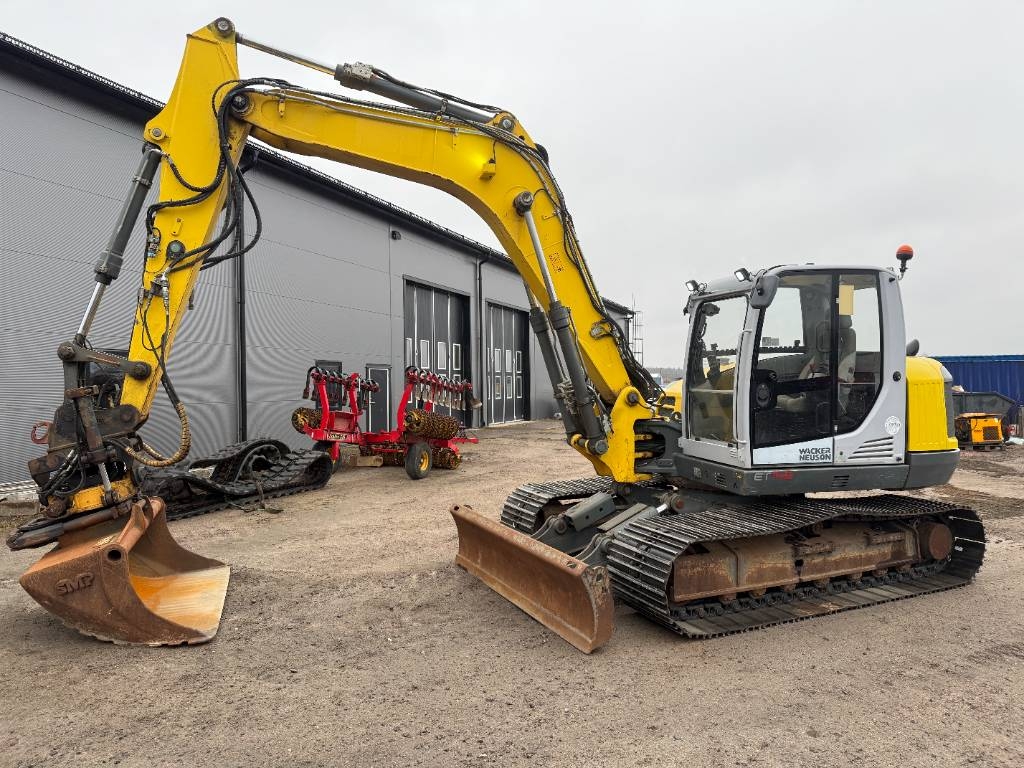 Wacker Neuson ET 145 C-Smörj Rototilt Grip Ny bandvagn