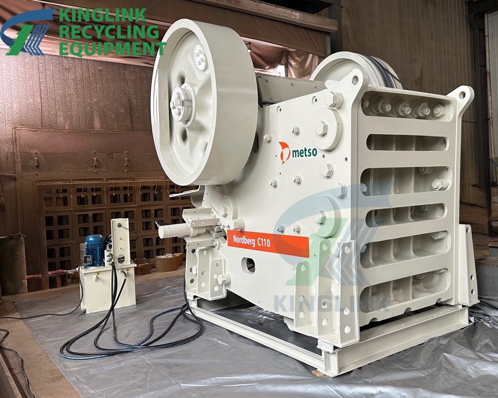 Metso Nordberg Renewed C110 Jaw Crusher | Hydraulic Setting