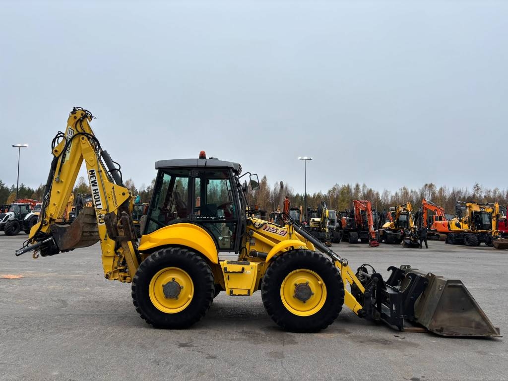 New Holland LB 115 B-4 PS/ Tilter, 2 buckets, Hyd tines kuva 7