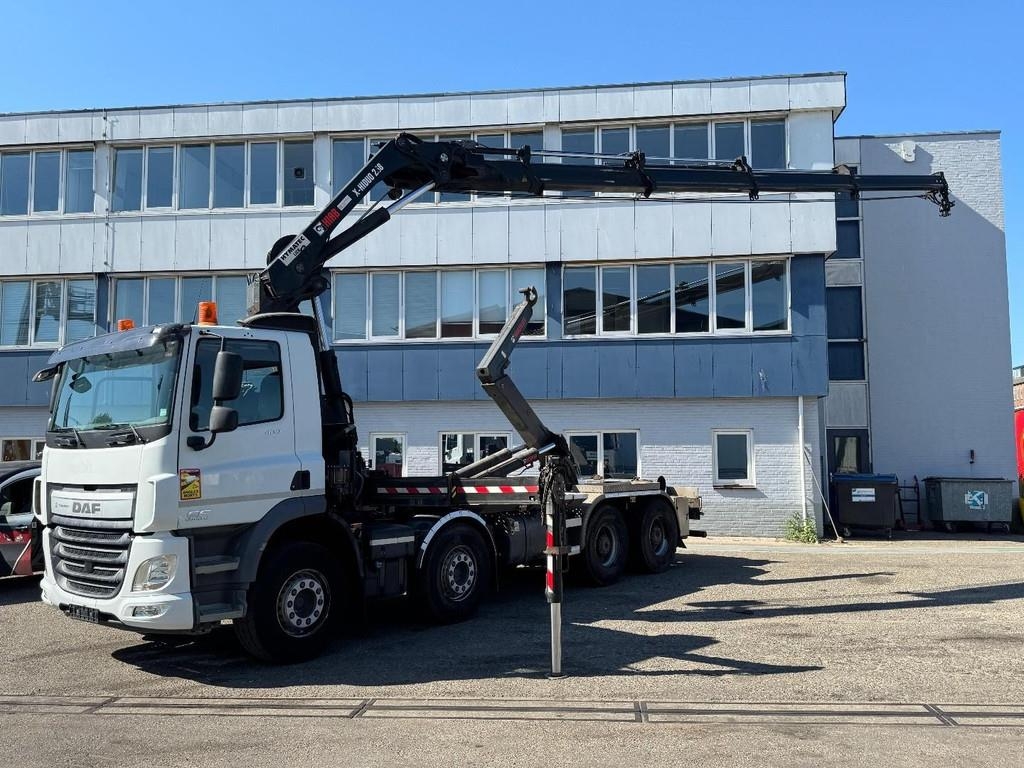 DAF CF 400 8X4 EURO 6 + HIAB X-HIDUO 256EP-4 + REMOTE