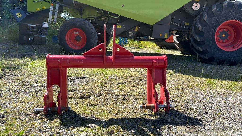 Adapter/redskapsramme tre-punkt til Euro-feste
