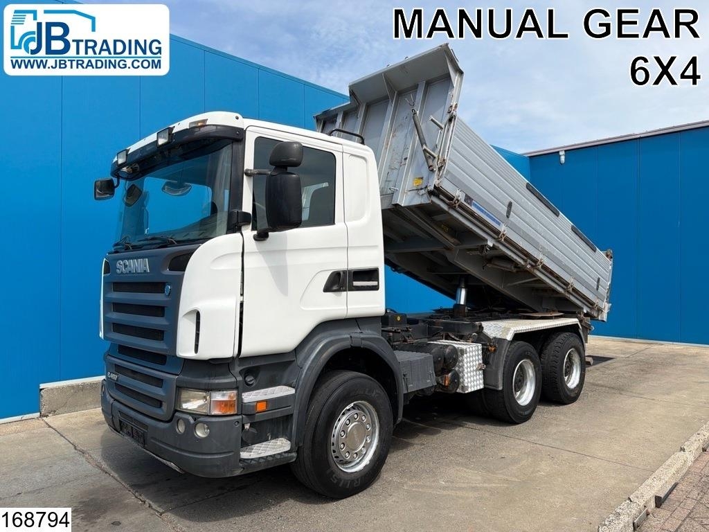 Scania R 480 6x4, Retarder, Manual, Steel suspension