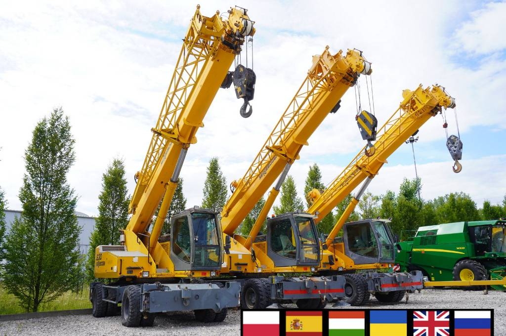 Sennebogen 630 rough terrain crane / 2000 MTH / Range 30 m