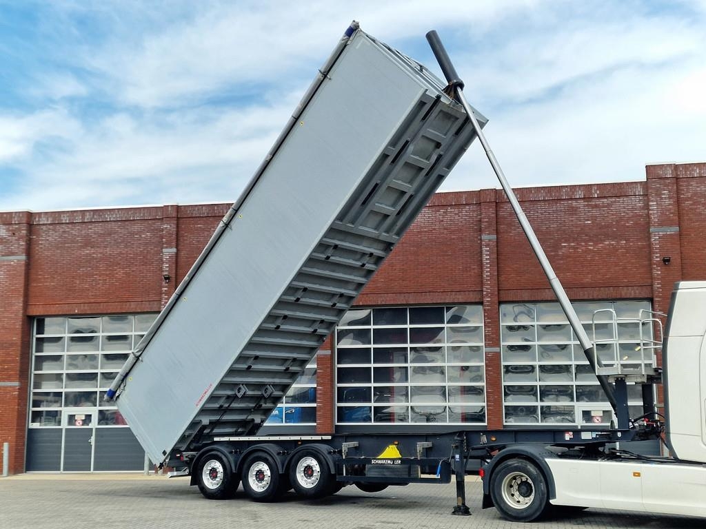 Semi-remorque benne Schwarzmüller SK KV10VLN3 - 57M3 - Tipper - SAF Axle - Alloy whe — occasion 2021