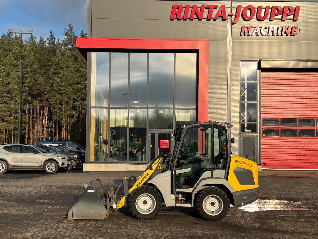 Chargeuse sur pneus Kramer 5040 / 2 kauhaa, Piikit, Stage V — occasion 2020, 750 h