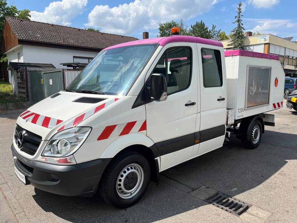 Mercedes-Benz Sprinter 311 CDI, DoKa, Kipper, Müllwagen Gerber